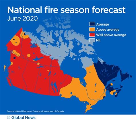 Federal prediction says parts of Canada could see wildfires through winter